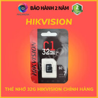 Thẻ Nhớ 32G 64G 128G HIKVISION 92mb/s Chất Lượng Cao - Chính Hãng - BẢO HÀNH 36 THÁNG