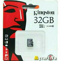 Thẻ nhớ 32g cho điện thoại  Kingston class10