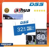 Thẻ nhớ 32GB DSS, Chính hãng DSS, Class10 DSS 80MB/s 533x