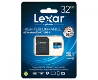 Thẻ nhớ 32GB Micro SDHC Lexar 633X 95MB/s