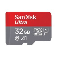 THẺ NHỚ 32GB SANDISK MICRO ULTRA SDHC SQUAR C10, A1, UHS-I