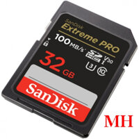 Thẻ nhớ 32Gb SDHC SANDISK EXTREME PRO CLASS 10 100MB/S U3 V30