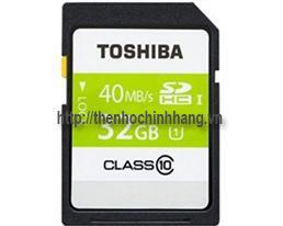 Thẻ nhớ MicroSDHC Toshiba Class 10 40MB/s - 32GB