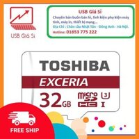 THẺ NHỚ 32GB TOSHIBA EXCERIA MICRO SDHC CLASS 10 48MB/S