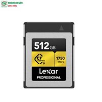 Thẻ nhớ 512GB Lexar Professional CFexpress Type B GOLD LCXEXPR512G-RNENG