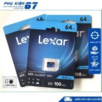 thẻ nhớ 64g lexar chuẩn 4k phụ kiện máy quay camera PHỤ KIỆN 67VN