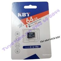 Thẻ nhớ 64Gb KBT