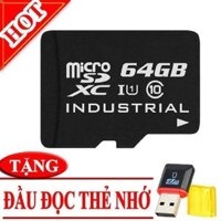 thẻ nhớ 64gb - micro sdxc 64g tặng kèm đầu đọc thẻ