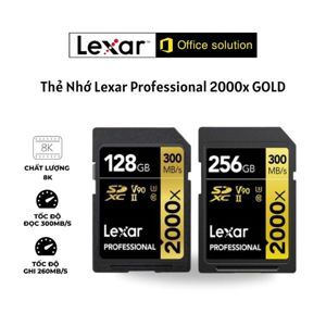 Thẻ nhớ 64GB SDXC Lexar Professional 2000x