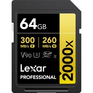 Thẻ nhớ 64GB SDXC Lexar Professional 2000x