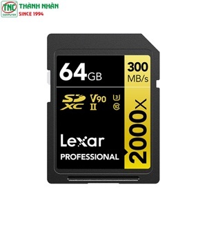 Thẻ nhớ 64GB SDXC Lexar Professional 2000x