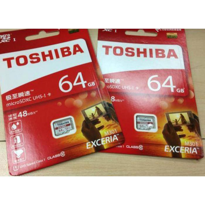 Thẻ nhớ 64GB SDXC Toshiba Exceria 48MB/s