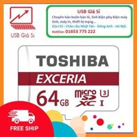 THẺ NHỚ 64GB TOSHIBA EXCERIA MICRO SDHC CLASS 10 48MB/S