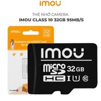 THẺ NHỚ 64Gb32Gb IMOU MICRO SDHC CLASS 10 CHUYÊN DÙNG CHO CAMERA IP, MÁY ẢNH, ĐIỆN THOẠI,... - HÀNG CHÍNH HÃNG - THẺ NHỚ 32GB