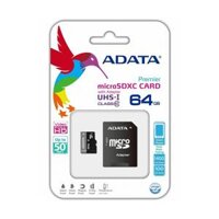 THẺ NHỚ ADATA 64GB MICRO UHS-I CLASS10 A1