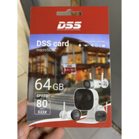 Thẻ Nhớ Camera, Máy Ảnh 64G Dahua DSS Class 10 - Thẻ Nhớ Micro SD