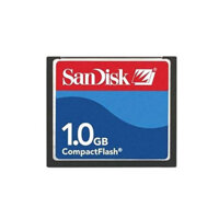 Thẻ nhớ CF 1GB Sandisk CompactFlash memory card dùng cho máy CNC