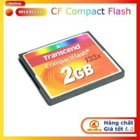 Thẻ nhớ CF 2GB Transcend CompactFlash 133X - Hỗ trợ Ultra DMA 0-4 dùng cho máy ảnh máy quay phim máy công nghiệp CNC