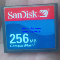 Thẻ nhớ CF Card 256Mb Sandisk