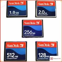 Thẻ nhớ CF Card SanDisk 64mb 128mb 256mb 512mb 1gb 2gb 4gb chính hãng cho CNC, PLC, cơ khí