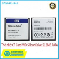 Thẻ nhớ CF Card WD SiliconDrive 512MB PATA