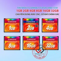 Thẻ nhớ CF Compact Flash 133x 1GB, 2GB, 4GB, 8GB, 16GB, 32GB dùng cho công nghiệp, máy phay - máy tiện CNC