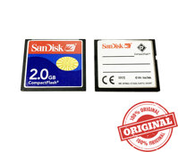 Thẻ nhớ CF Compact Flash Card Sandisk 2GB chuyên dùng cho máy CNC, cơ khí chính xác