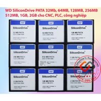 Thẻ nhớ CF Compact Flash Card WD SiliconDrive 32MB 64MB 128MB 256MB 512MB 1GB 2GB industrial công nghiệp cho máy CNC