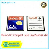 Thẻ nhớ CF Compact Flash Card Sandisk 2GB chuyên dùng cho máy CNC, cơ khí