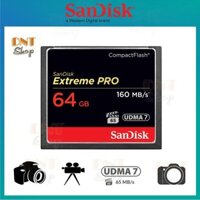 Thẻ Nhớ CF (CompactFlash) SanDisk Extreme PRO 64GB 1067X~160MB/s (SDCFXPS-064G-A46)