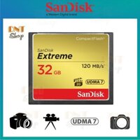 Thẻ Nhớ CF (CompactFlash) SanDisk Extreme 32GB 800X~120MB/s (SDCFXS-032G-A46)