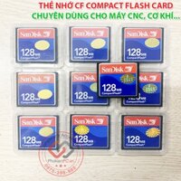 Thẻ nhớ CF công nghiệp 128Mb Sandisk Flash Memory Card cho CNC PLC dung lượng thấp