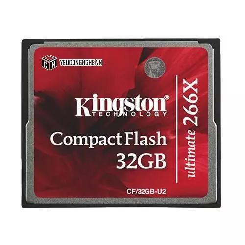 Thẻ nhớ CF Kingston Ultimate 266x 32GB U2