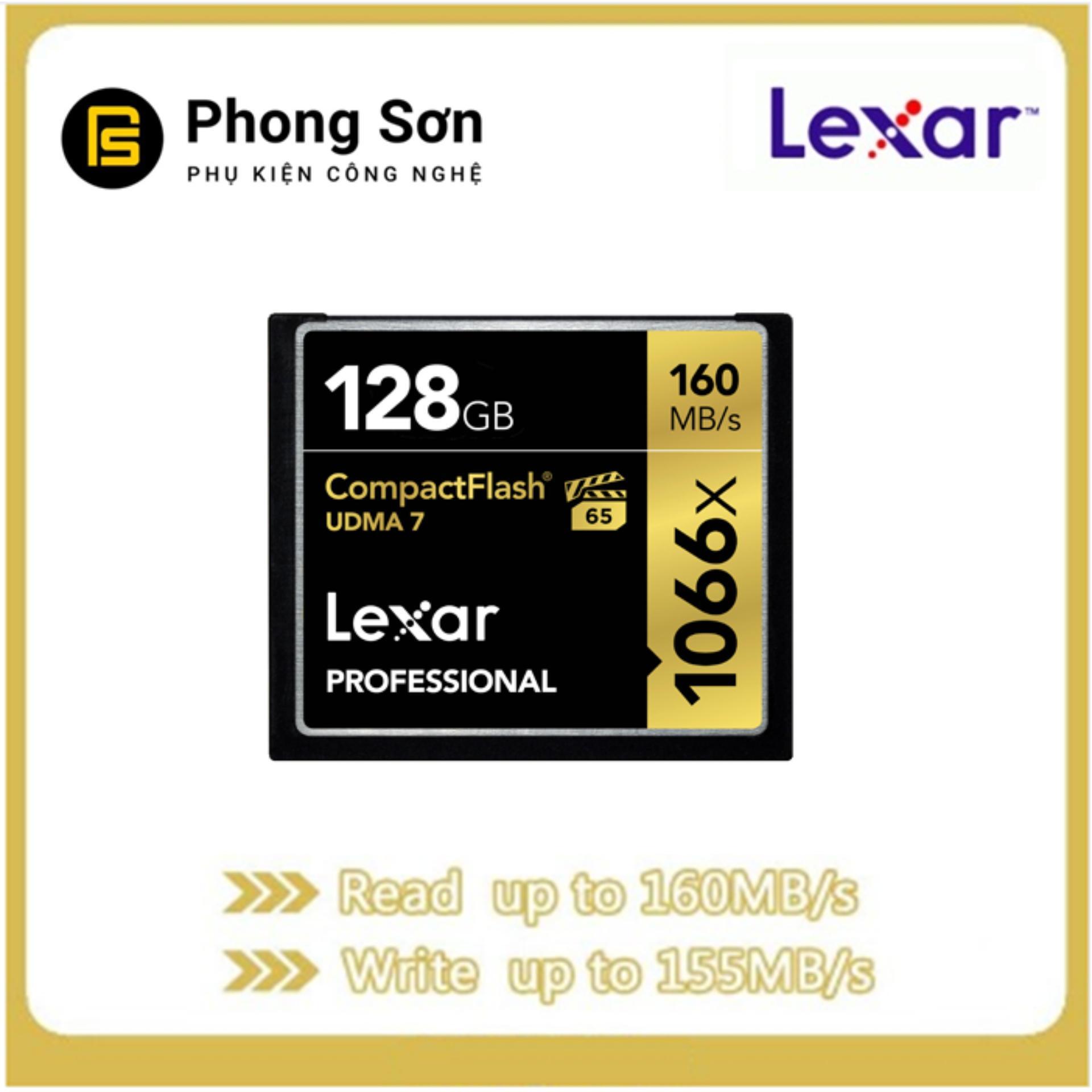 Thẻ nhớ CF Lexar 128GB 1066x Professional Series UDMA7 CompactFlash