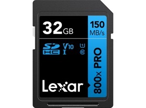 Thẻ nhớ Lexar CF 32GB 800x Professional Series UDMA CompactFlash