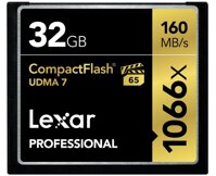 Thẻ nhớ CF Lexar 32GB 1066X~160MB/s