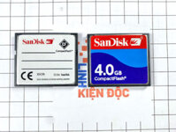 Thẻ nhớ CF SANDISK 4GB dùng cho máy CNC