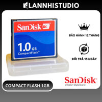Thẻ nhớ CF Sandisk Compact Flash 1GB. Sử dụng cho máy CNC Fanuc, máy công nghiệp.