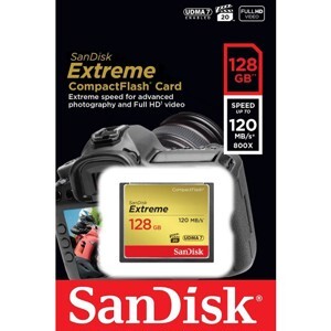 Thẻ nhớ CF Sandisk Extreme 128GB 120MB/s - SDCFXSB-128G-G46