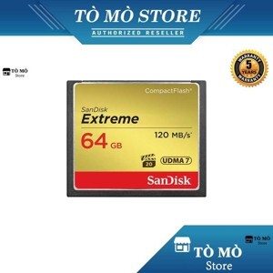 Thẻ nhớ CF SanDisk Extreme® 800X 64gb
