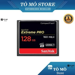 Thẻ nhớ CF SanDisk Extreme Pro 160MB/s 128GB 1067X