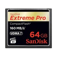 Thẻ nhớ CF Sandisk Extreme Pro 64GB 160Mb/s (1067x)