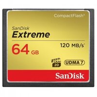 Thẻ nhớ CF Sandisk Extreme 64GB / 800x / 120mb/s