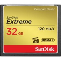 Thẻ nhớ CF Sandisk Extreme 32GB 120Mb/s (800x)