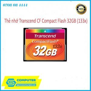 Thẻ nhớ CF Transcend 133X - 32GB