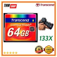 Thẻ nhớ CF Transcend 64GB 133x Speed dùng cho máy ảnh , máy CNC