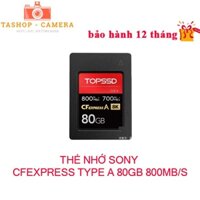 Thẻ nhớ CFexpress Sony Tough 80GB Type A