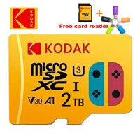 Thẻ nhớ chơi game Super Kodak 2TB mới cho NINTENDO Switch Điện thoại thông minh Máy ảnh trò chơi MP4