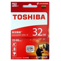 Thẻ nhớ chuyên dùng cho Camera Wifi 32 Ghi Toshiba