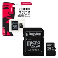 THẺ NHỚ CLASS 10 - 32G KINGSTON - FULL BOX + ADAPTER